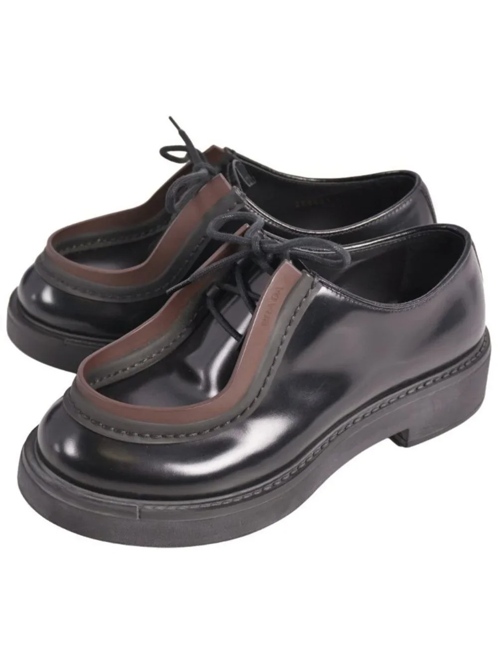 Prada Loafers Diapason Moccasins Leather Shoes